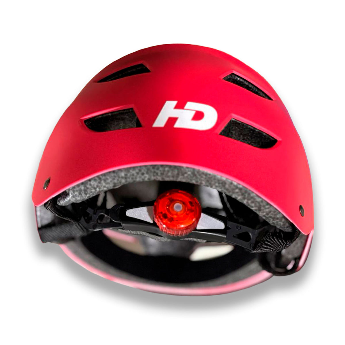 Casco HD Hondar XL Urbano Ajustable – Rojo Mate