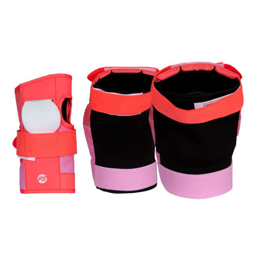 Set de Protecciones Powerslide Standard Tri-Pack Red / Pink