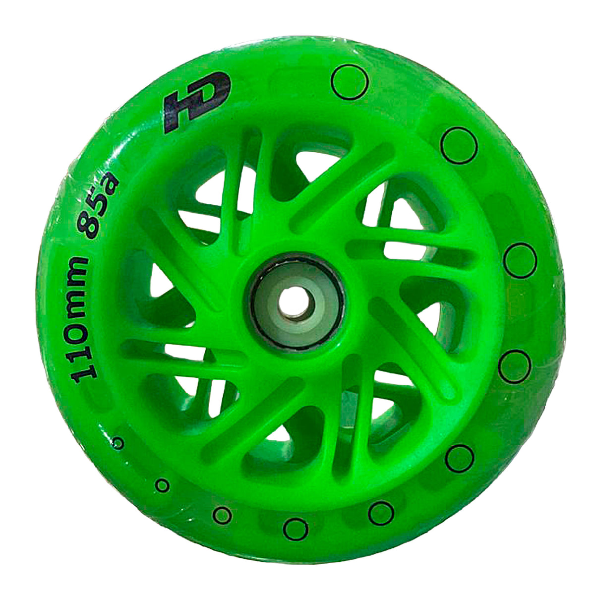 Ruedas LED para Patines Roller Urbano 110 mm 85A – Pack de 6