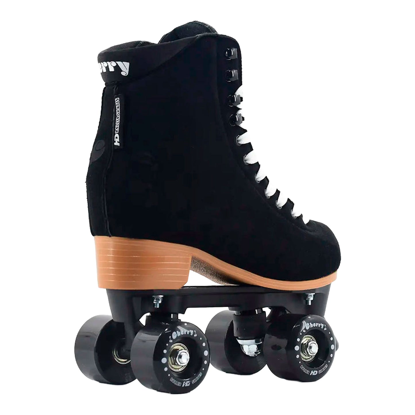 HD Inline Cherry Quad Negro Gamuza