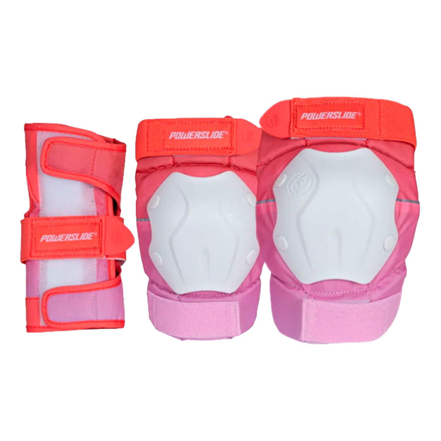 Set de Protecciones Powerslide Standard Tri-Pack Red / Pink