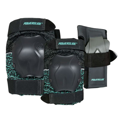 Set de Protecciones Estándar Powerslide Black Green
