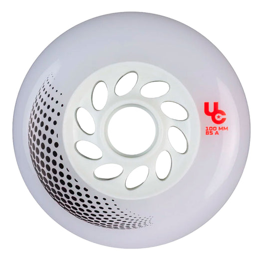 Ruedas Undercover Vortex 100mm 85A Blanco (Pack 8)