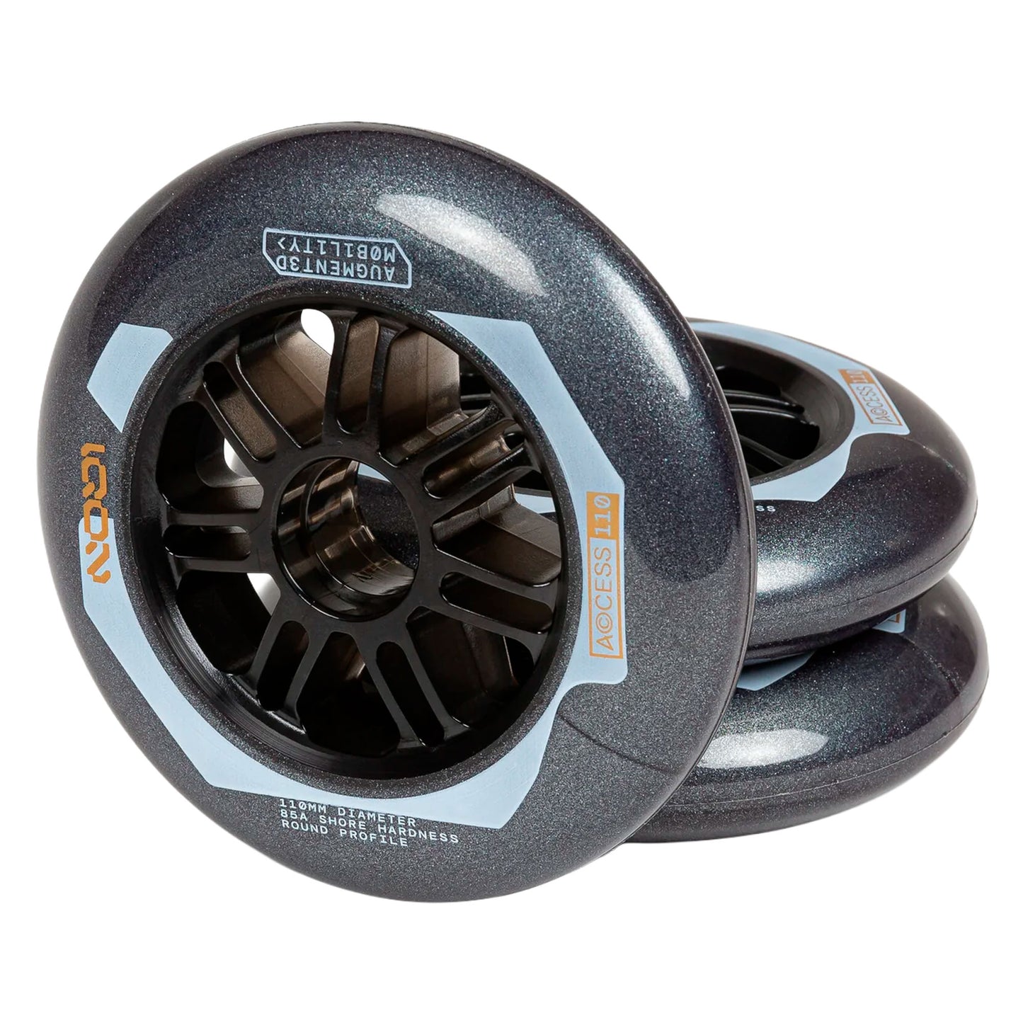 Ruedas IQON Access Combo 110 Dark Grey (Pack 6)