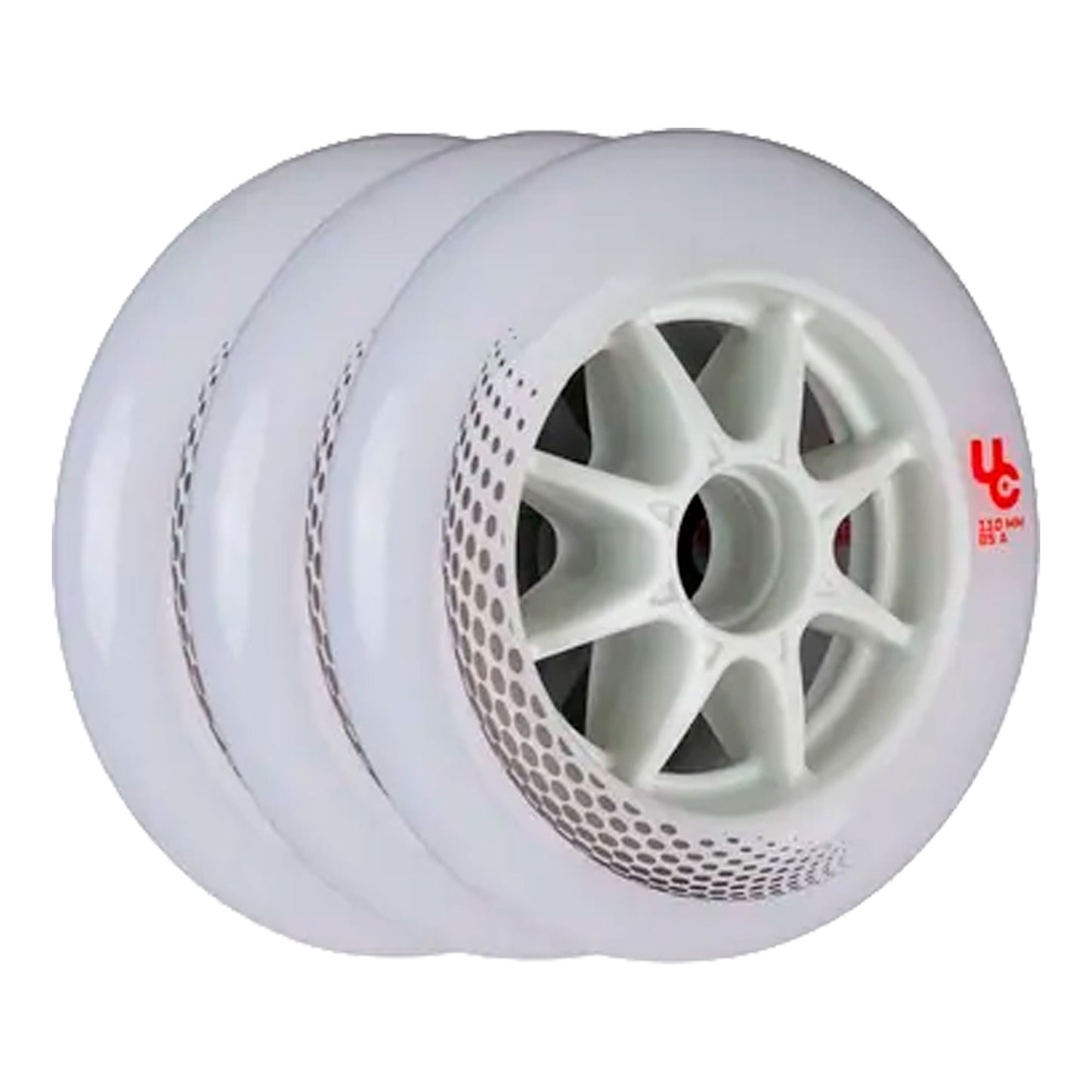 Ruedas Undercover Vortex 100mm 85A Blanco (Pack 8)