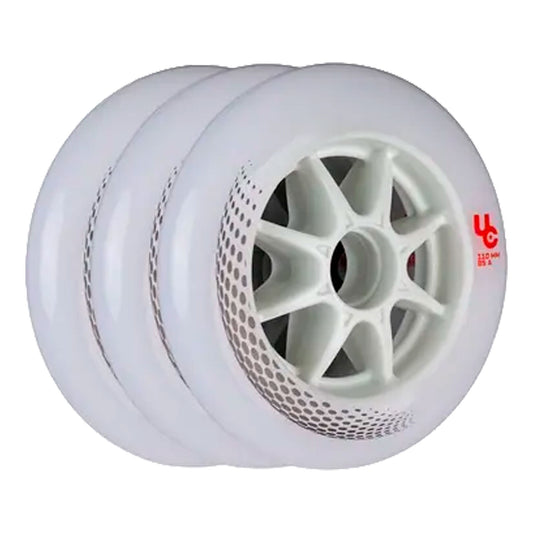 Ruedas Undercover Vortex 100mm 85A Blanco (Pack 8)