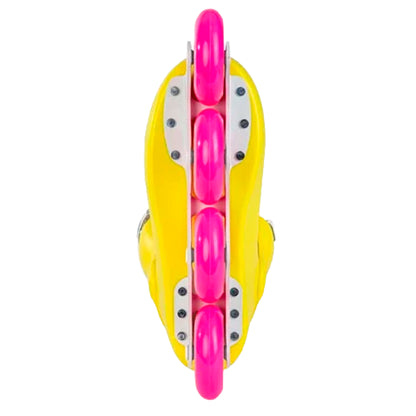 Patín Inline Powerslide Zoom Neon Yellow 80